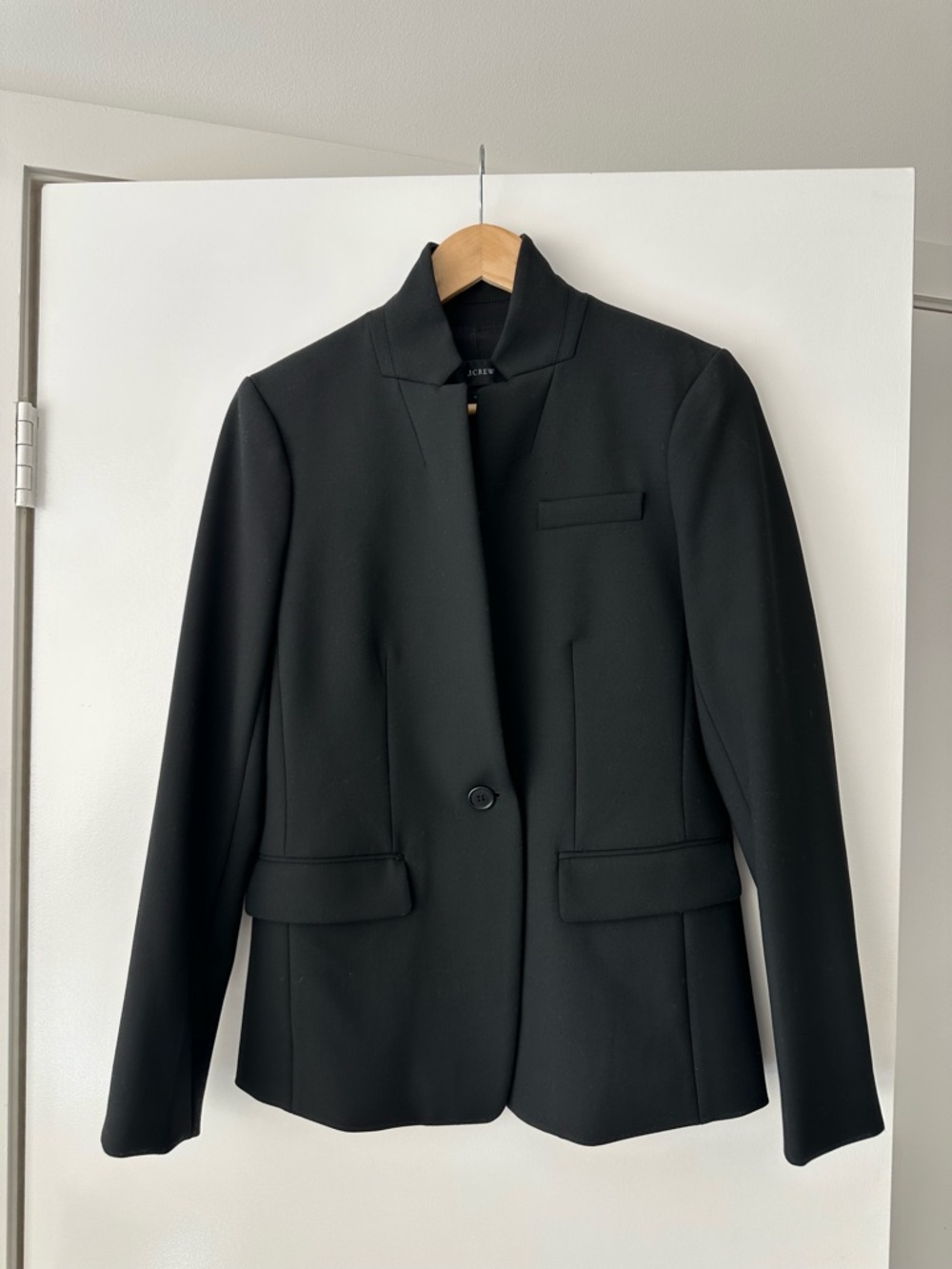 J. Crew Black Single-Button Women's Blazer